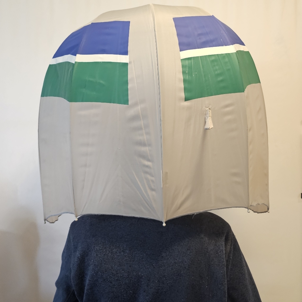 Vintage OFFICIAL Seattle Seahawks NFL Helmet Sports Brella - Picture 4 of 11